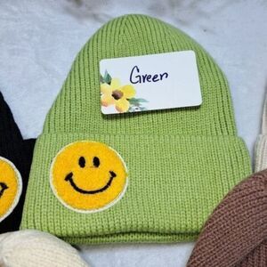 Melody Beanies Smiley Face, Various colors available GREAT GIFT IDEA ADO…